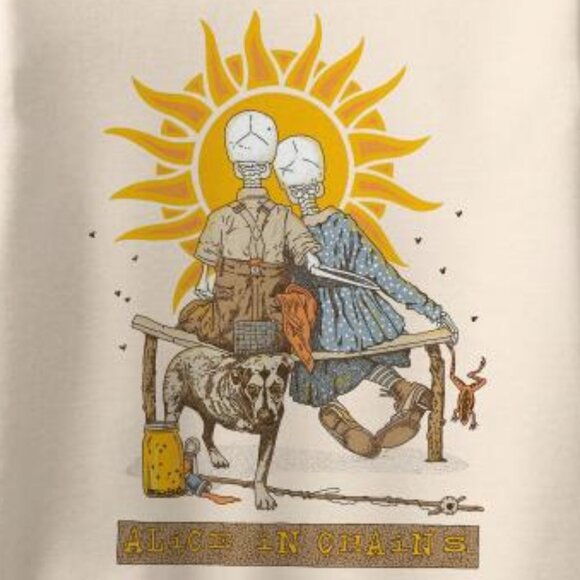 Vintage 90s Alice In Chains sweatshirt Alice In Chains Merch For True Music Fan - Picture 3 of 4